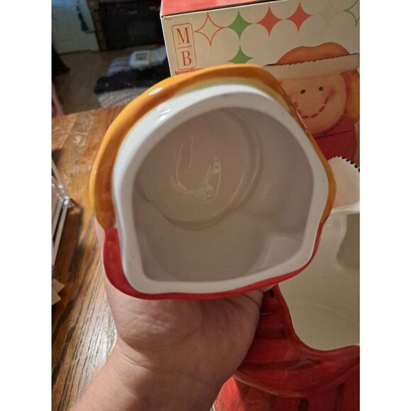 Vintage 2003 Atico Mary Bright Holiday Home Hand-Painted Angel Cookie Jar 10" - Picture 7 of 9